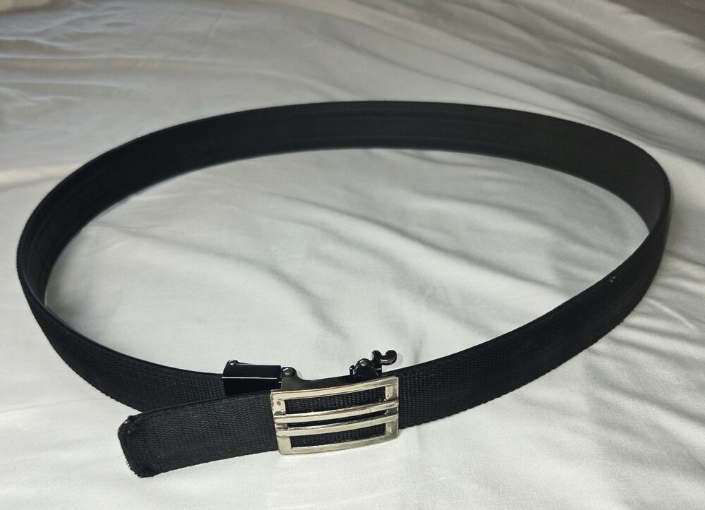 Kore Essentials Black Tactical Nylon Gun Belt 1.5" X1 Gunmetal 28-44" Tip Keeper